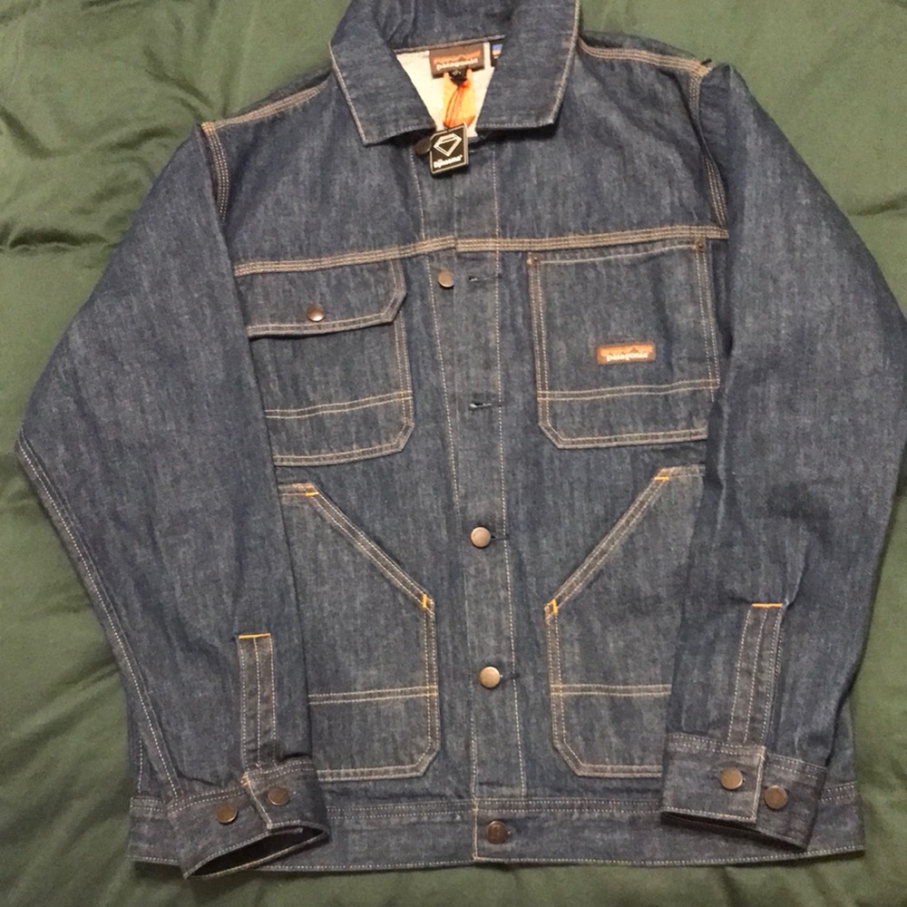 Patagonia Dynema / Made in USA Denim Chore Jacket / New / Medium